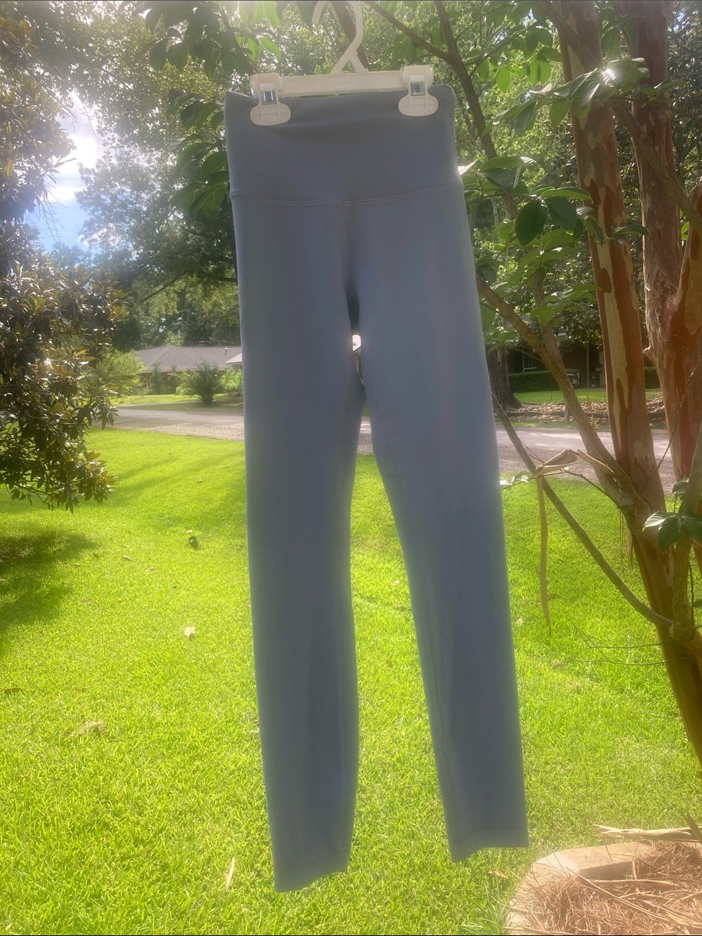 lululemon athletica High-Rise Full-Length Leggings in Dusty Blue - Picture 3 of 9